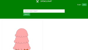 openclipart圖庫：Ice Cream and Sugar Cone Animation-資源代表圖