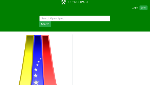 openclipart圖庫：Venezuela-資源代表圖