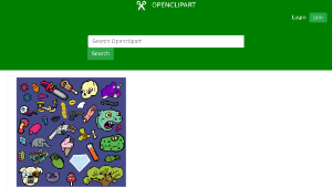 openclipart圖庫：A selection of cartoony characters and objects drawn and coloured by me.縮圖