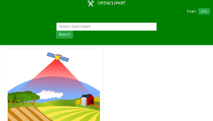 openclipart圖庫：Satellite Imaging / remote sensing-資源代表圖
