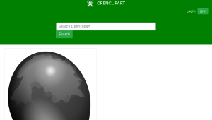 openclipart圖庫：balloon-black-aj縮圖
