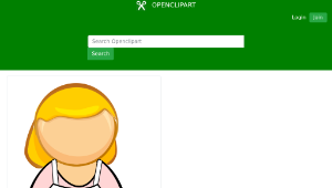 openclipart圖庫：Confectioner, pastry-cook縮圖