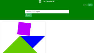 openclipart圖庫：Tangram