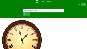 openclipart圖庫：Old Clock