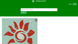 openclipart圖庫：A sun icon-資源代表圖