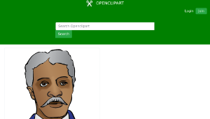 openclipart圖庫：George Washington Carver