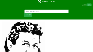 openclipart圖庫：Berlinguer縮圖