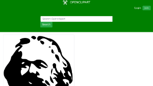 openclipart圖庫：Marx-資源代表圖