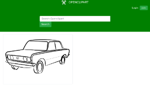 openclipart圖庫：Polski Fiat 125-資源代表圖