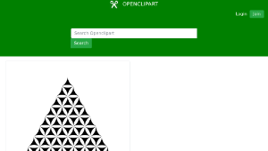 openclipart圖庫：round triangle mess縮圖