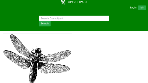 openclipart圖庫：Dragonfly縮圖