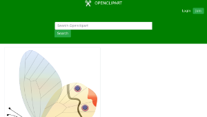 openclipart圖庫：transp butterfly縮圖