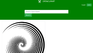 openclipart圖庫：Abstract Vortex 2縮圖