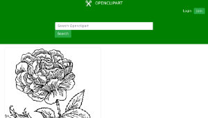 openclipart圖庫：rose-資源代表圖