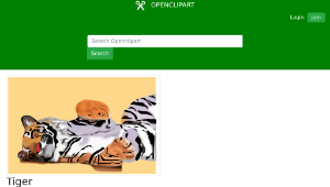 openclipart圖庫：Tiger-資源代表圖