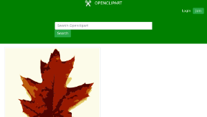 openclipart圖庫：More fall tree leaves 3-資源代表圖