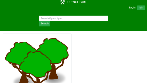 openclipart圖庫：Heafy Forest-資源代表圖