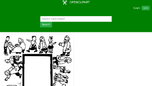 openclipart圖庫：Cartoon Doctor Frame