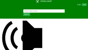 openclipart圖庫：Audio symbol