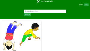 openclipart圖庫：Multicultural Kids