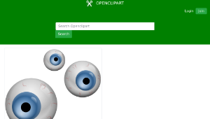 openclipart圖庫：Eyes縮圖