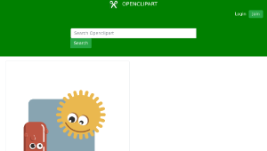 openclipart圖庫：Popsicle and the sun縮圖