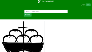 openclipart圖庫：Fish and Bread縮圖