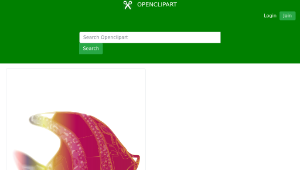 openclipart圖庫：Decorative fish縮圖