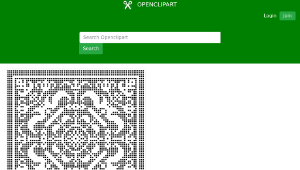 openclipart圖庫：Mosaic pattern