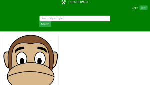openclipart圖庫：Monkey Emoji - Sad-資源代表圖