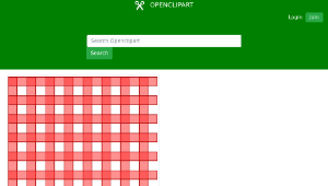 openclipart圖庫：Chess pattern (Quadra)縮圖