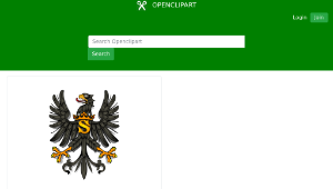 openclipart圖庫：Flag Of Ducal Prussia縮圖