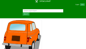 openclipart圖庫：Renault 4縮圖