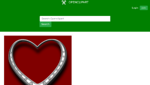 openclipart圖庫：love heart-資源代表圖