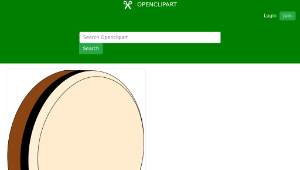 openclipart圖庫：Bodhran
