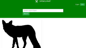 openclipart圖庫：Fox縮圖