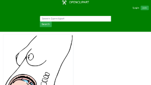 openclipart圖庫：Third Trimester Pregnancy