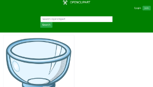 openclipart圖庫：bowl - coloured縮圖