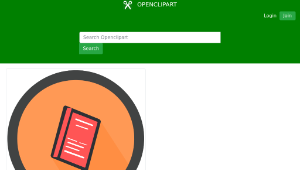 openclipart圖庫：Book Icon-資源代表圖