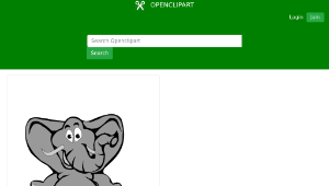 openclipart圖庫：elephant-資源代表圖