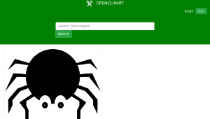 openclipart圖庫：Spider縮圖