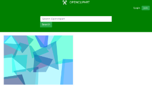 openclipart圖庫：Blue Angles