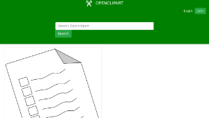 openclipart圖庫：Survey