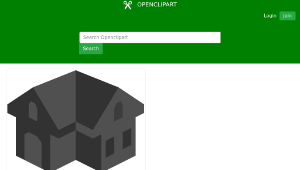 openclipart圖庫：Placeholder Isometric Building Icon Colored Dark Alternative 2-資源代表圖