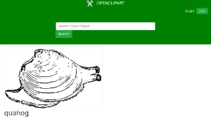 openclipart圖庫：quahog縮圖
