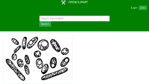 openclipart圖庫：Yeast cells-資源代表圖