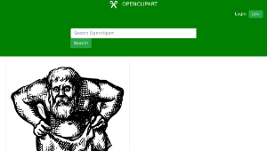 openclipart圖庫：Atlas god-資源代表圖