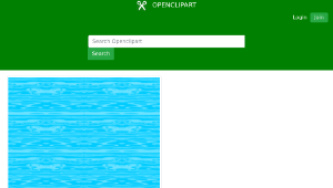 openclipart圖庫：Repeating Water Pattern-資源代表圖