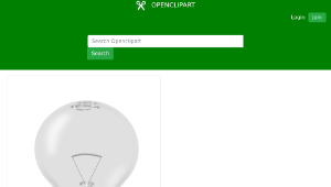 openclipart圖庫：light bulb縮圖