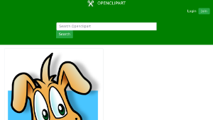 openclipart圖庫：Thoughtful dog avatar-資源代表圖